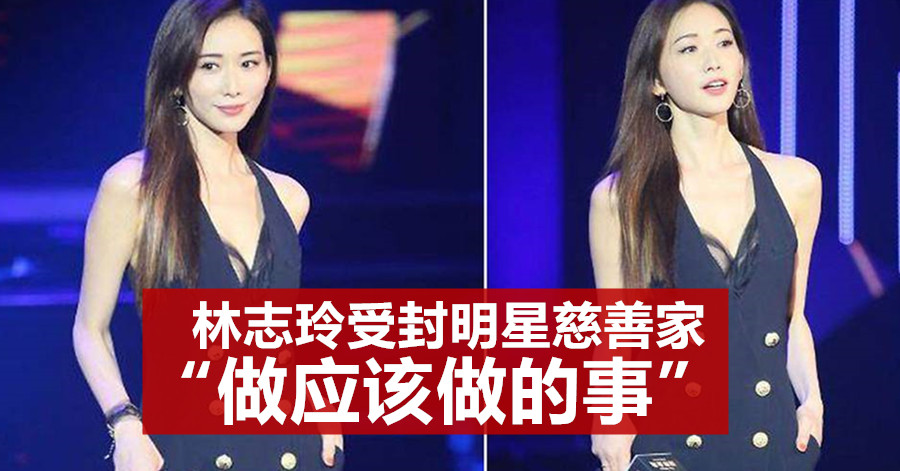 林志玲受封明星慈善家 “做应该做的事”