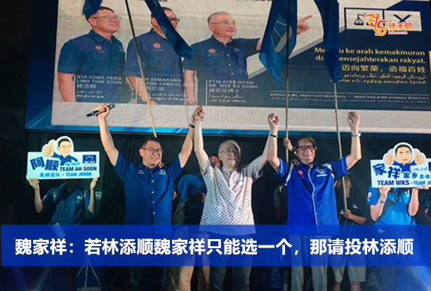 魏家祥：若林添顺魏家祥只能选一个，那请投林添顺