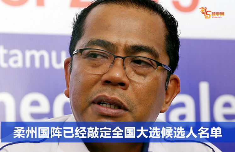 柔州国阵已经敲定全国大选候选人名单