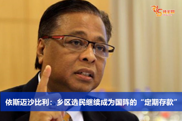 依斯迈沙比利：乡区选民继续成为国阵的“定期存款”