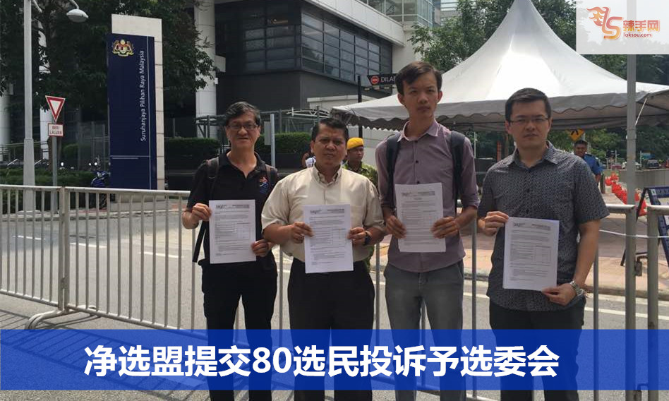 净选盟提交80选民投诉予选委会