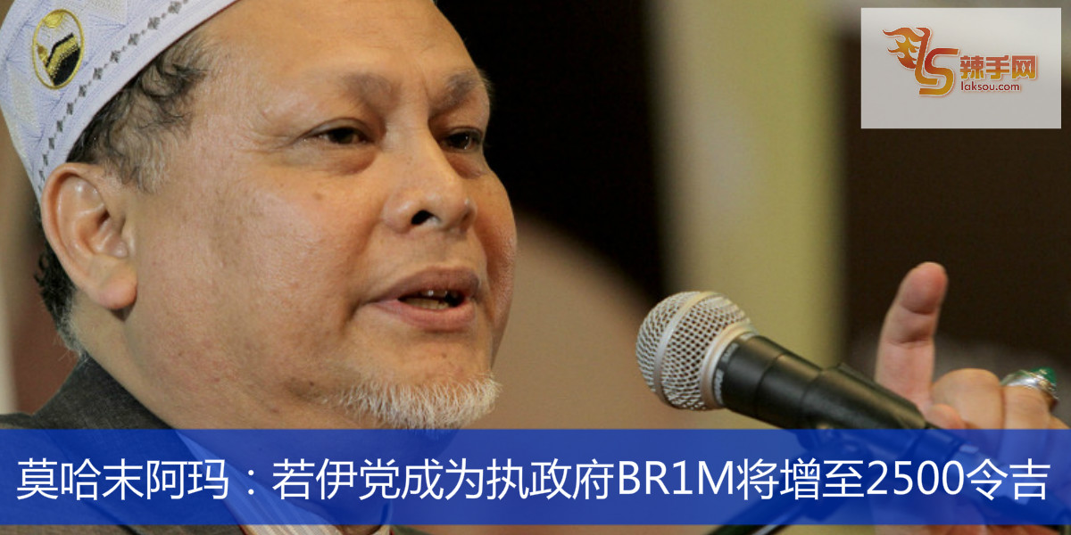 莫哈末阿玛：若伊党成为执政府BR1M将增至2500令吉