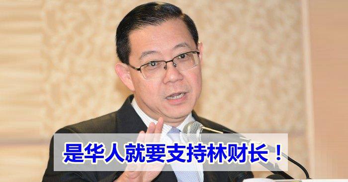 是华人就要捍卫林财长