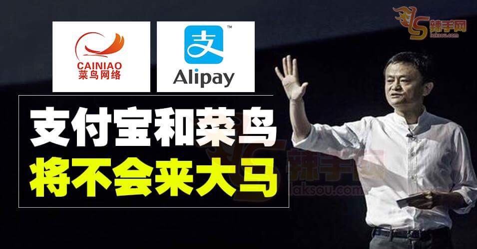 马云：菜鸟和支付宝将不来马