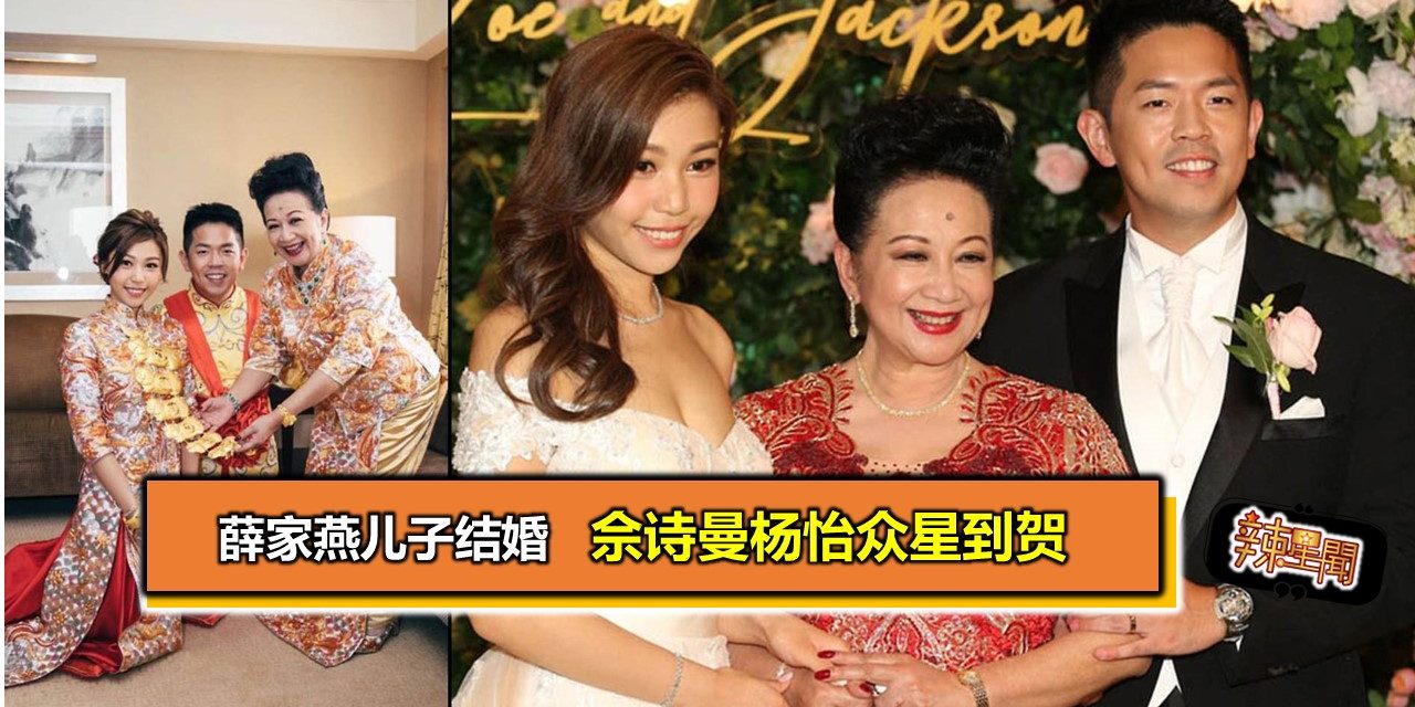 薛家燕儿子结婚 佘诗曼杨怡众星到贺