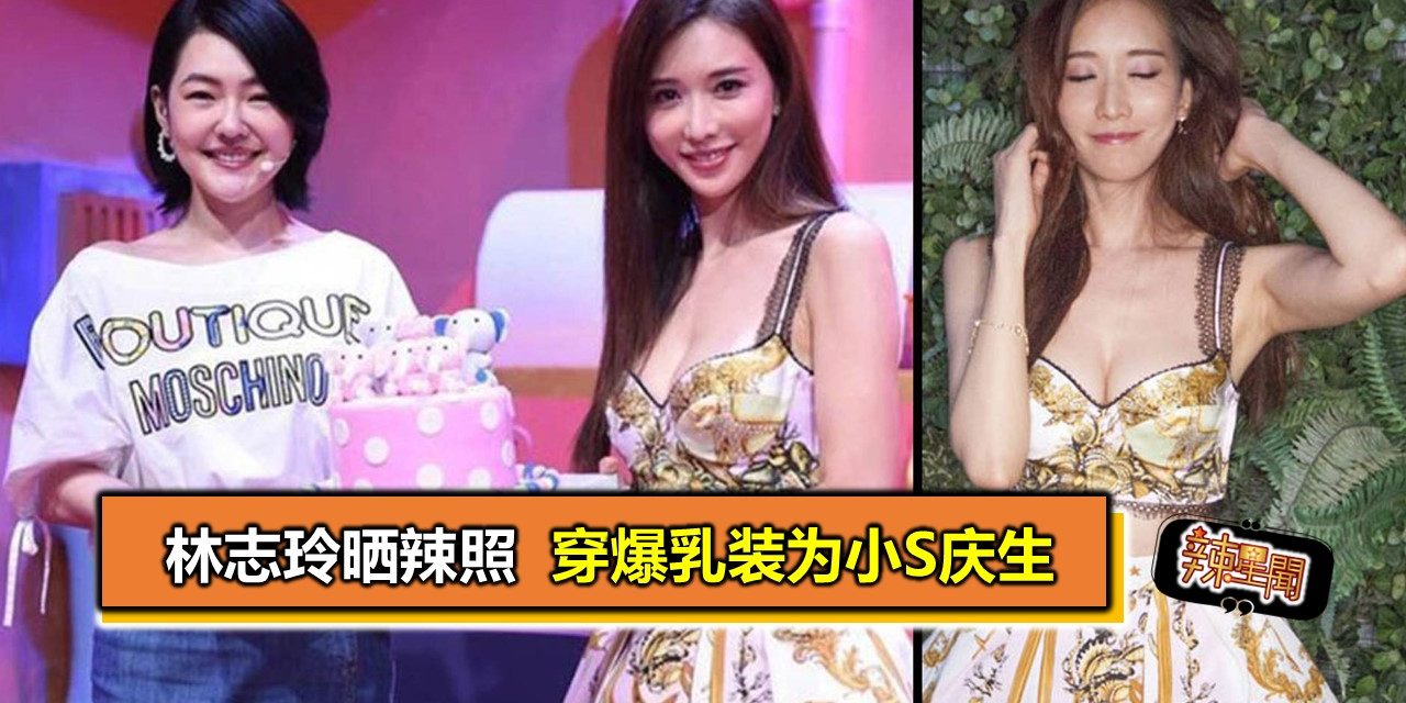 林志玲晒辣照 穿爆乳装为小S庆生