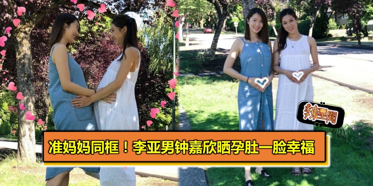 准妈妈同框！李亚男钟嘉欣晒孕肚一脸幸福