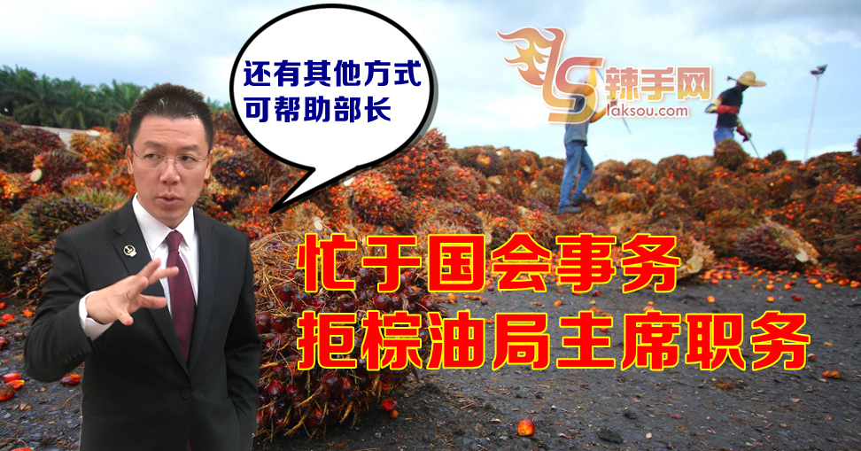 婉拒棕油局主席职 倪可敏专心副议长工作