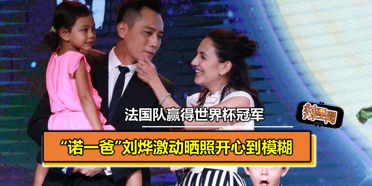 法国队赢得世界杯冠军 刘烨激动晒照开心到模糊