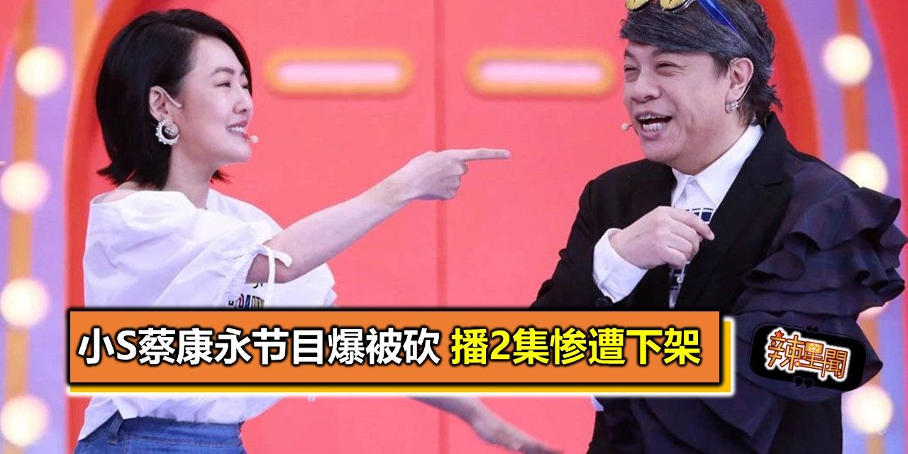 小S蔡康永节目爆被砍 播2集惨遭下架