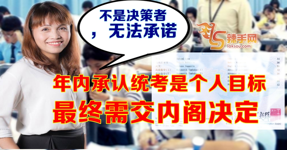 张念群：年内承认统考只是个人目标 无法承诺