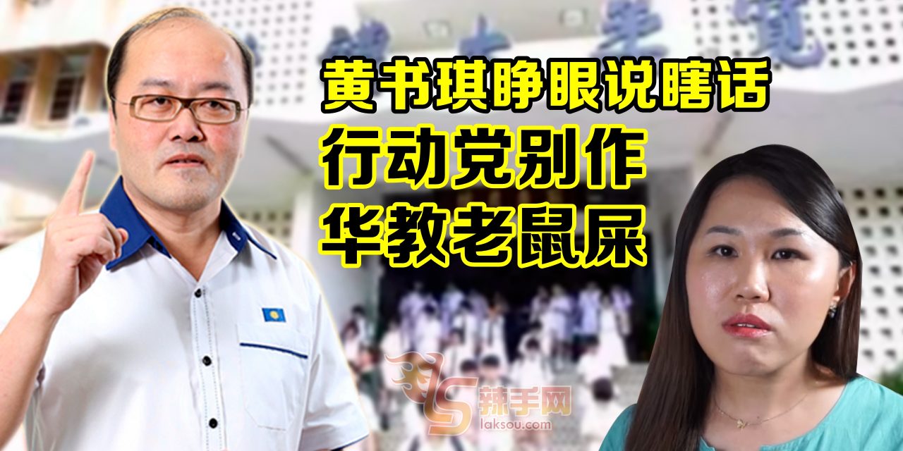蔡金星：黄书琪睁眼说瞎话 行动党别作华教老鼠屎