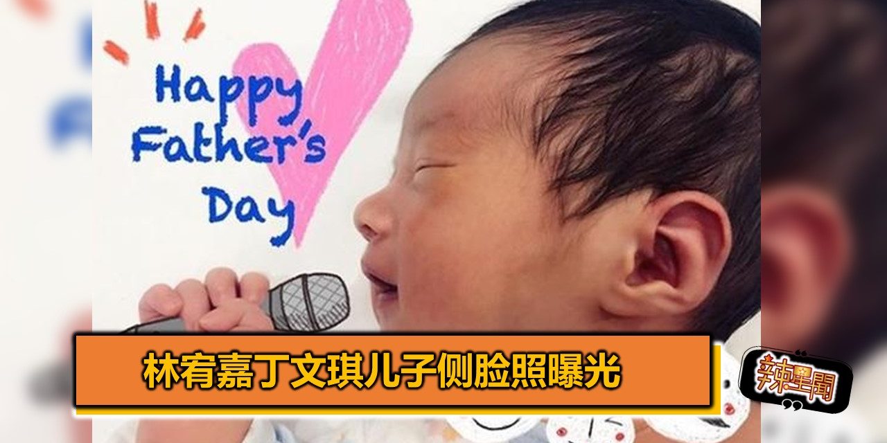 林宥嘉丁文琪儿子侧脸照曝光