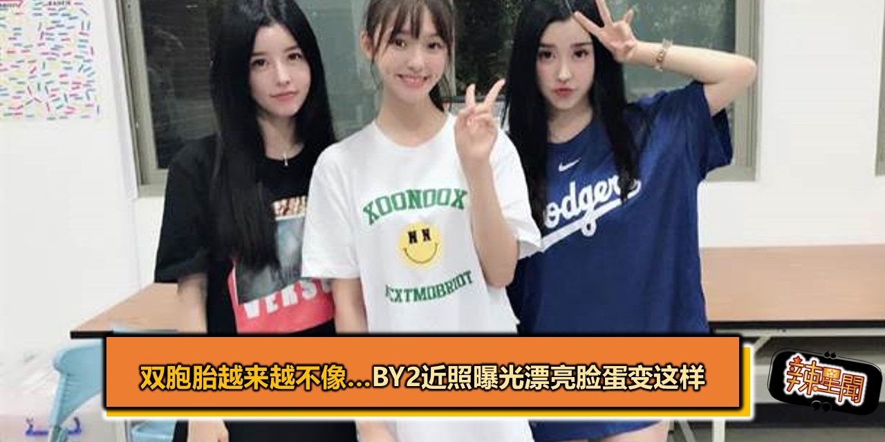 双胞胎越来越不像…By2近照曝光 漂亮脸蛋变这样
