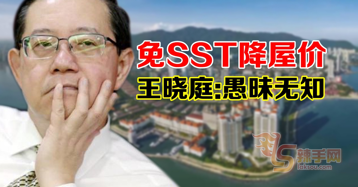 王晓庭：免SST屋价降？ 林冠英愚昧无知