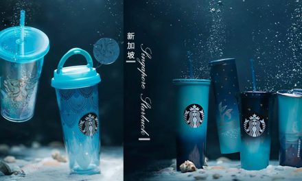 星巴克海洋蓝美人鱼商品颜值破表！