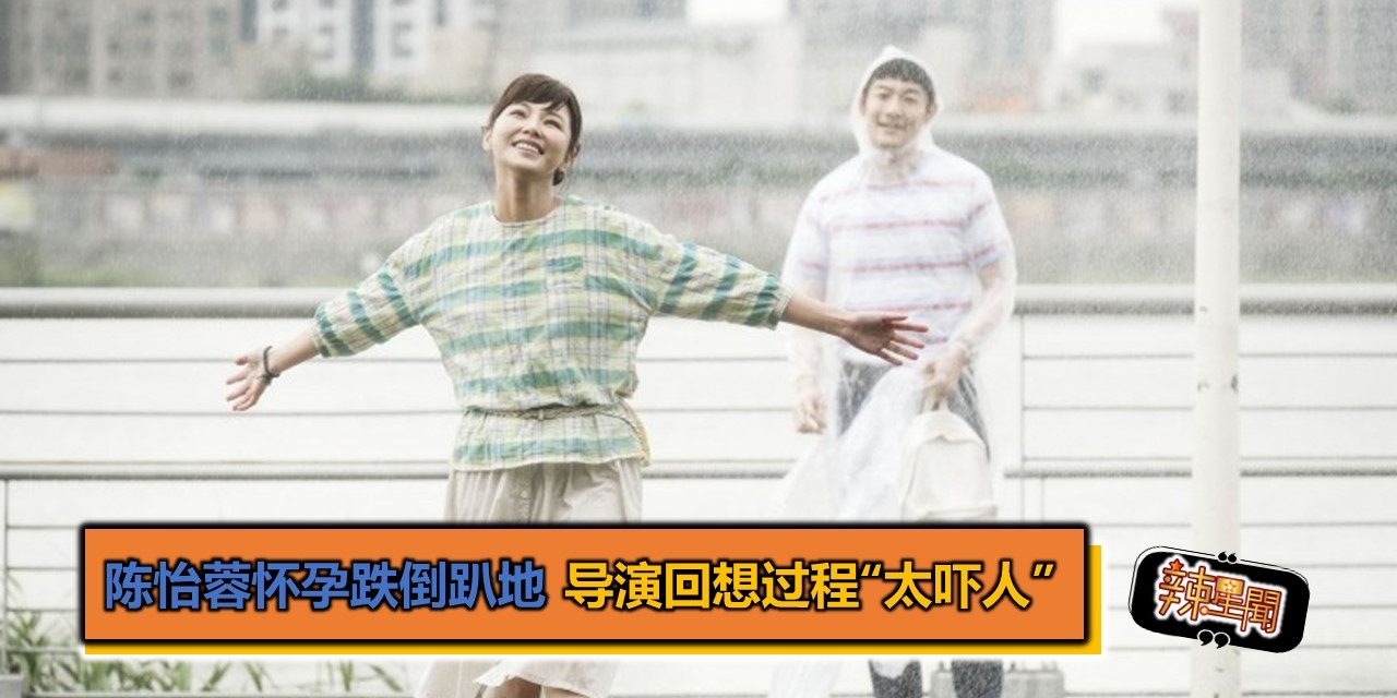 陈怡蓉怀孕跌倒趴地 导演回想过程“太吓人”