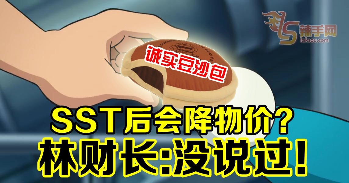 林冠英：未说过有SST 物价会降低