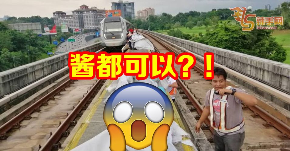 因布条飞上轨道  MRT列车延迟