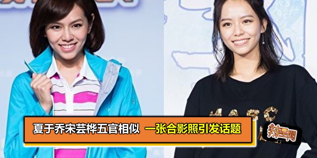 夏于乔宋芸桦五官相似 一张合影照引发话题