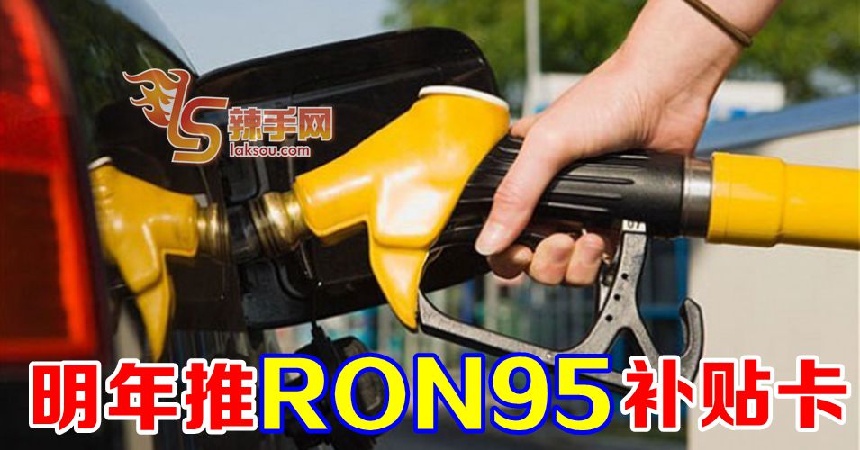 明年推RON95补贴卡给B40群体