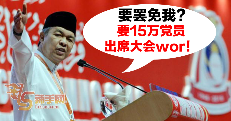 罢免巫统主席  需14万6000代表出席大会