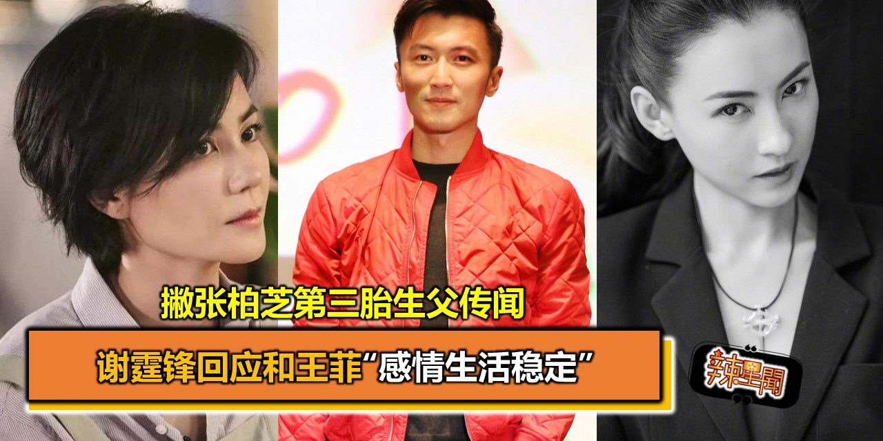 撇张柏芝第三胎生父传闻  谢霆锋回应和王菲“感情生活稳定”