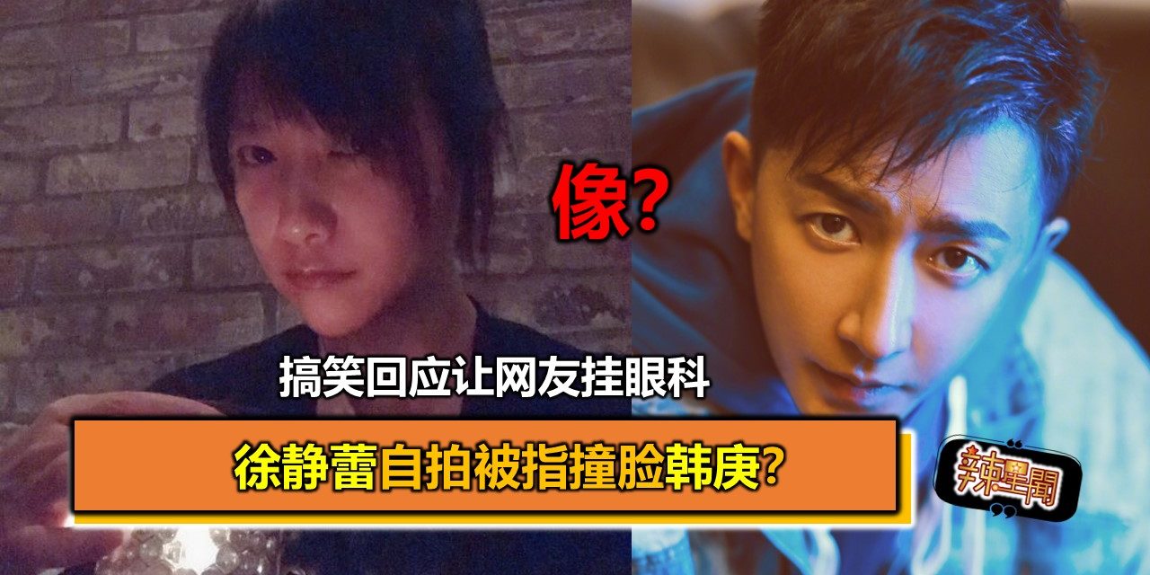 徐静蕾自拍被指撞脸韩庚？搞笑回应让网友挂眼科
