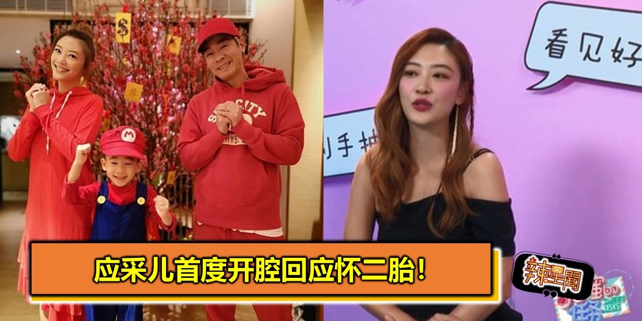 应采儿首度开腔回应怀二胎！