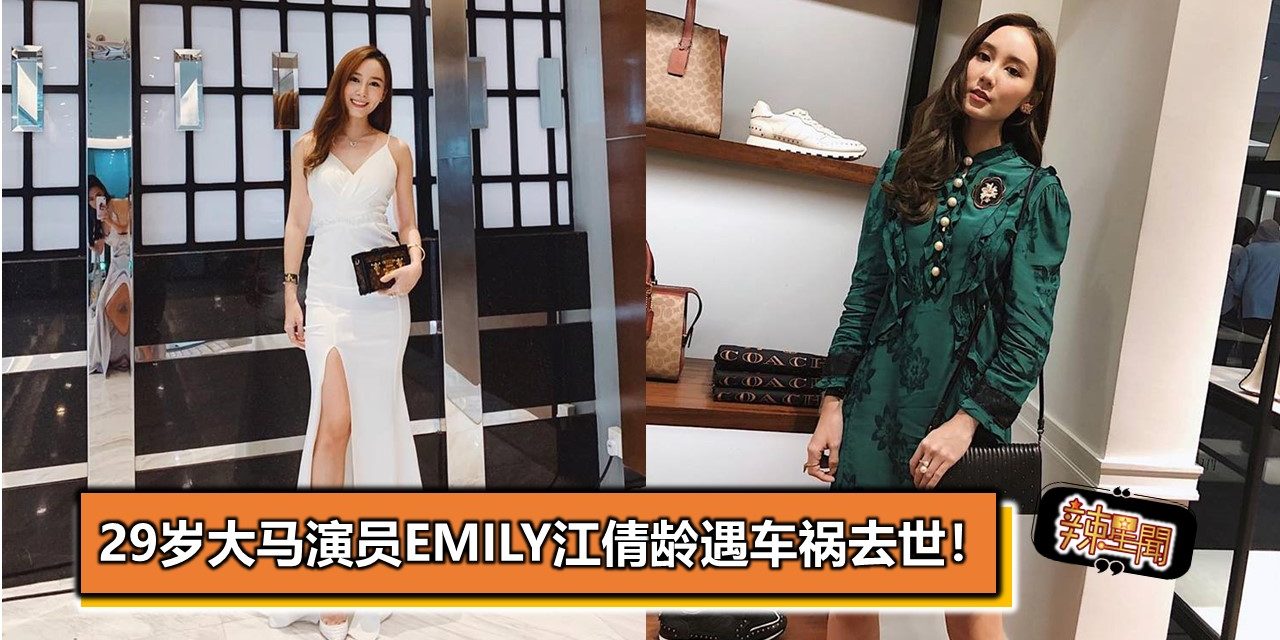 29岁大马演员Emily江倩龄遇车祸去世！