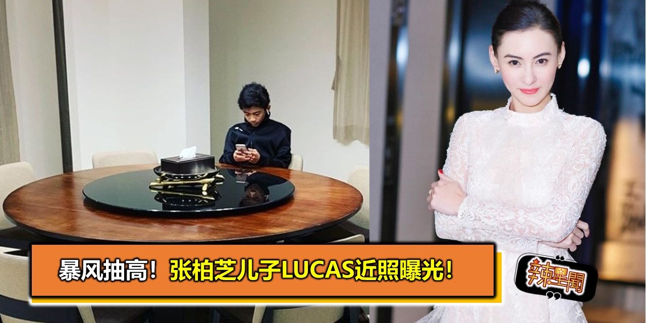 暴风抽高！张柏芝儿子Lucas近照曝光！
