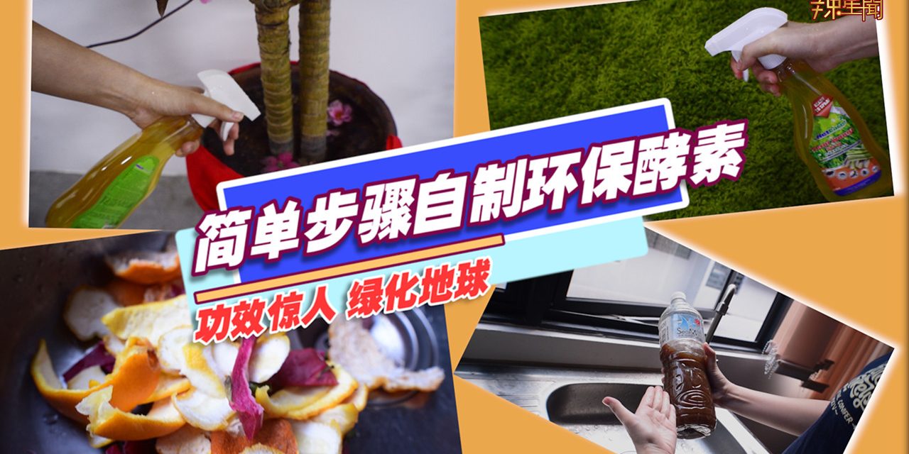 垃圾变宝物！爱护地球做环保酵素！