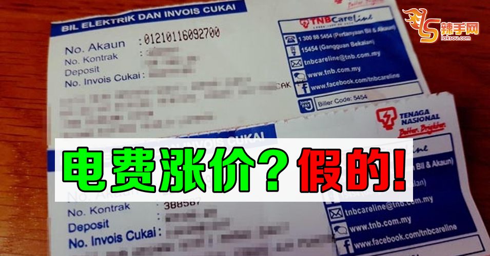 国能无调涨电费