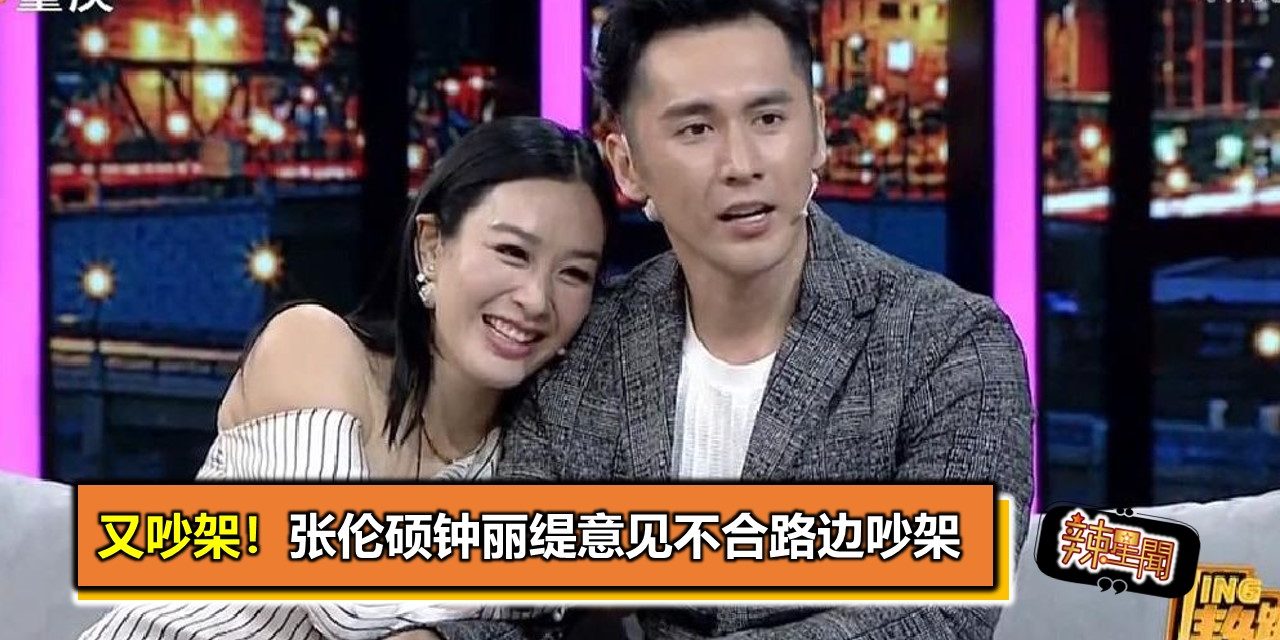 又吵架！张伦硕钟丽缇意见不合路边吵架