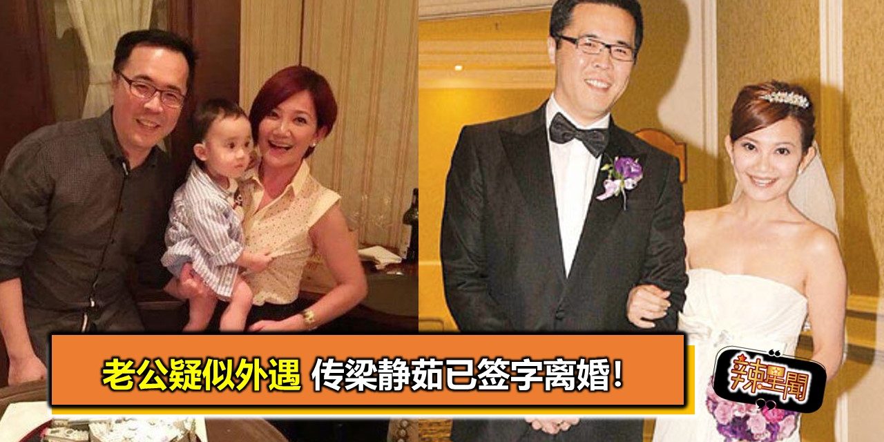 老公疑似外遇 传梁静茹已签字离婚！