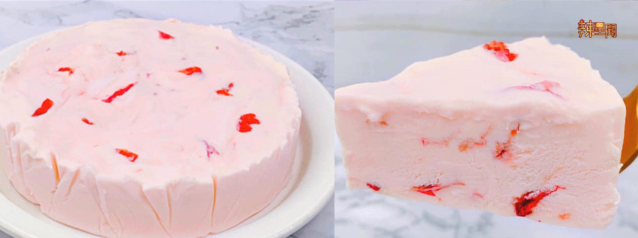 超浪漫玫瑰花冰淇淋酸奶冻 简单易做又好吃