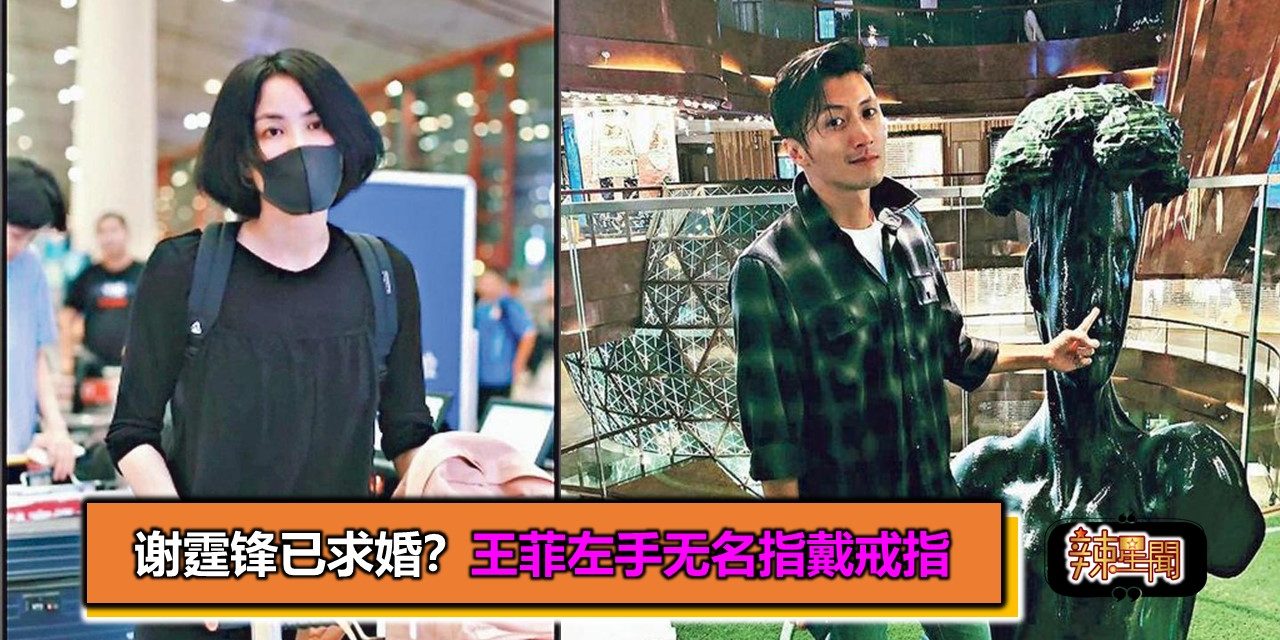谢霆锋已求婚？王菲左手无名指戴戒指