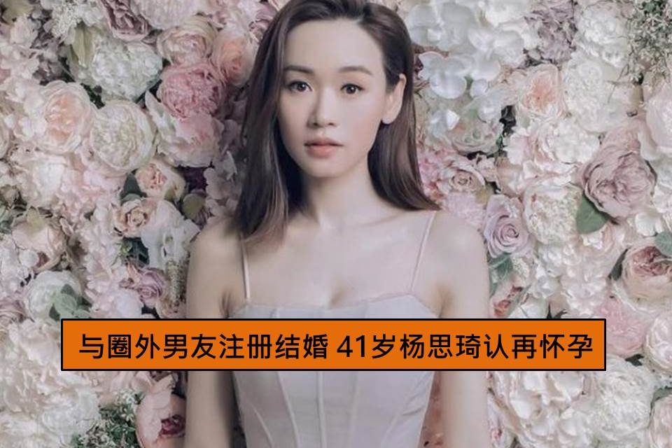 与圈外男友注册结婚 41岁杨思琦认再怀孕