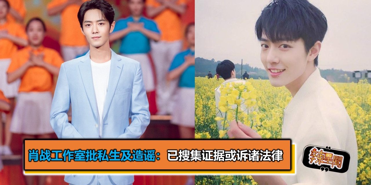 肖战工作室批私生及造谣：已搜集证据或诉诸法律