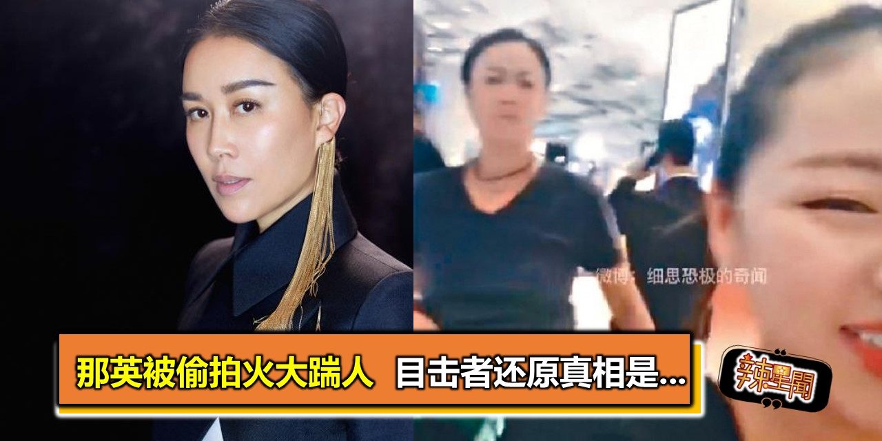 那英被偷拍火大踹人  目击者还原真相是…