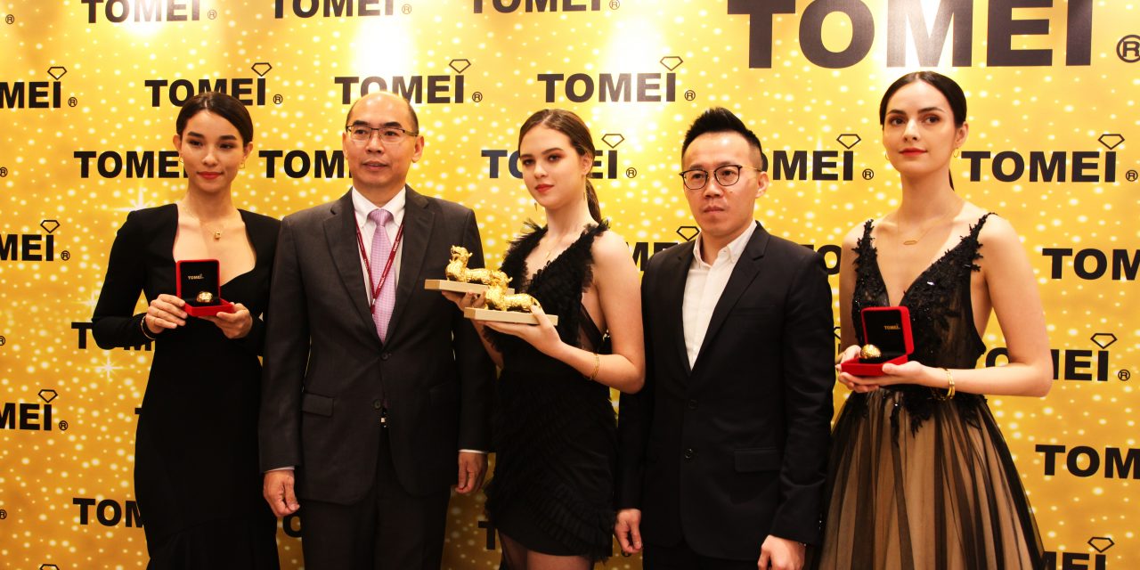 颜值爆表！多美 x 百泰珠宝首饰合作推出5D-gold系列