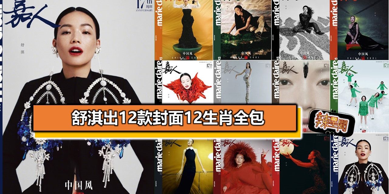 舒淇出12款封面12生肖全包