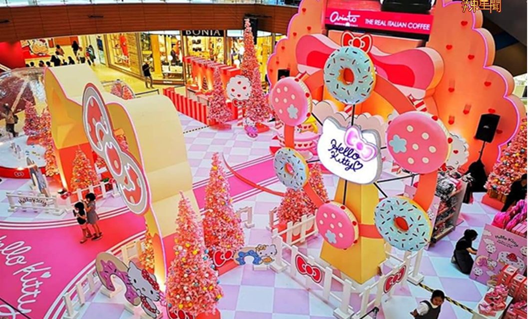 超梦幻凯蒂猫圣诞装饰 女孩们少女心爆发