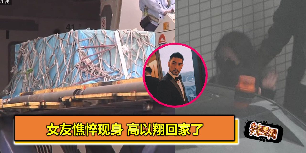 女友憔悴现身 高以翔回家了