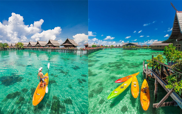 仙本那最美水屋卡帕莱 比马代更近性价比更高！