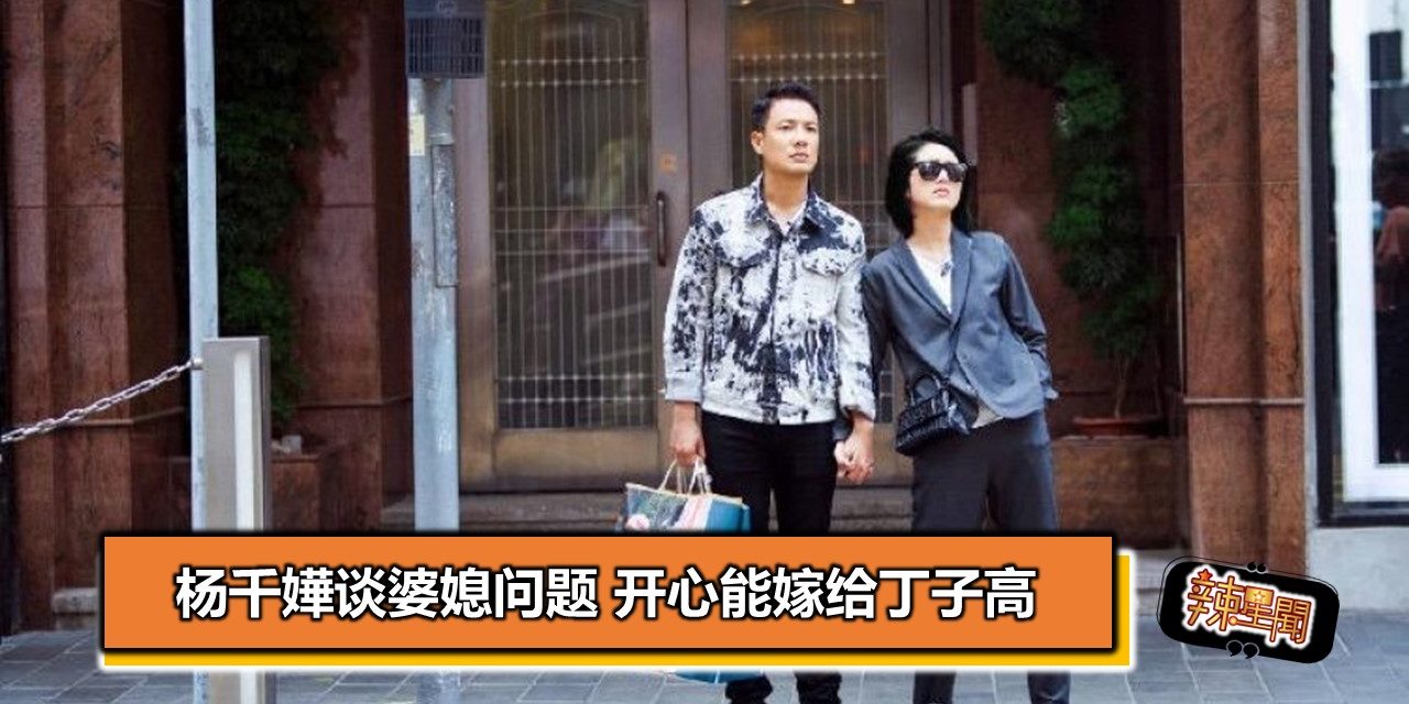 杨千嬅谈婆媳问题 开心能嫁给丁子高