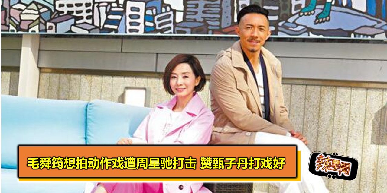 毛舜筠想拍动作戏遭周星驰打击 赞甄子丹打戏好