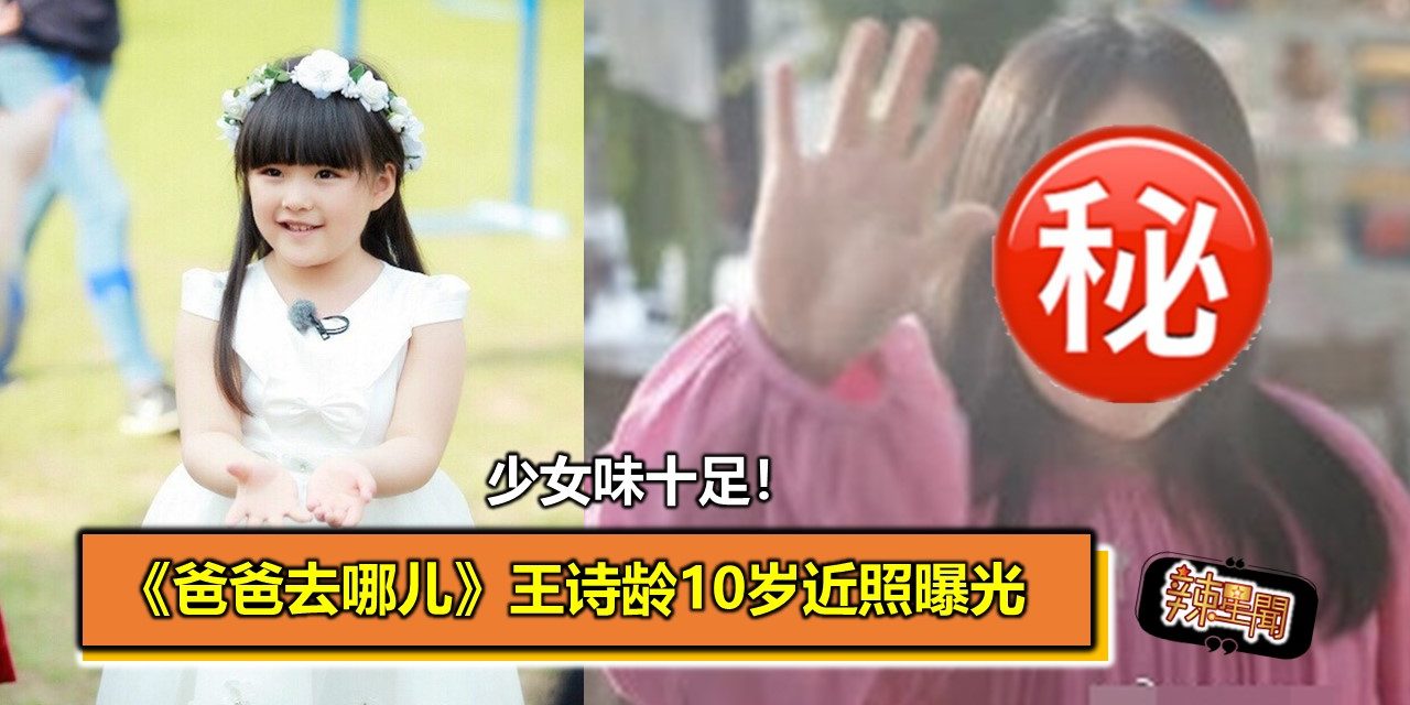 少女味十足！ 《爸爸去哪儿》王诗龄10岁近照曝光