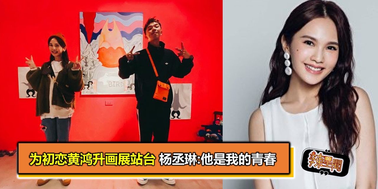 为初恋黄鸿升画展站台 杨丞琳:他是我的青春