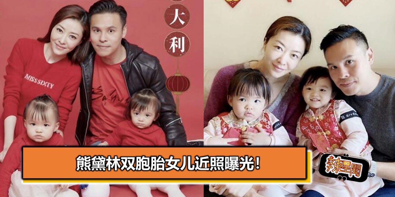 熊黛林双胞胎女儿近照曝光！